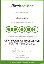 Certificate of Excellence, 2012